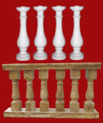 marble balusterade stone balusters