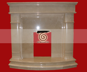 marble fireplace mantel E-FP004