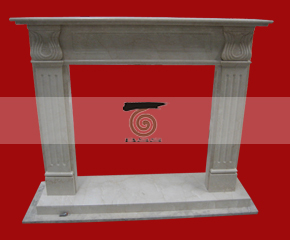marble fireplace mantel E-FP006