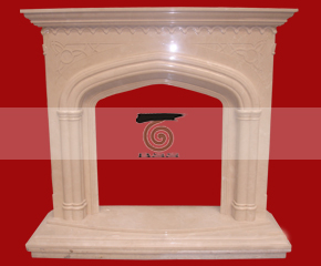 marble fireplace mantel E-FP010