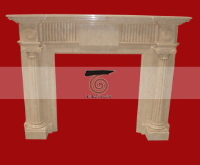 marble fireplace mantel E-FP011