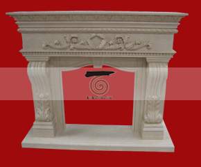 marble fireplace mantel E-FP017