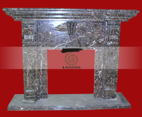 marble fireplace O-FP033 (WFP035)