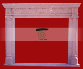marble fireplace O-FP039 (WFP044)