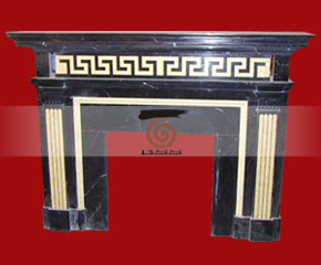 marble fireplace O-FP041 (WFP049)
