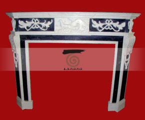 marble fireplace O-FP042 (WFP051)