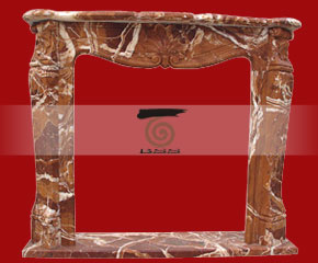 marble fireplace O-FP045 (WFP065)