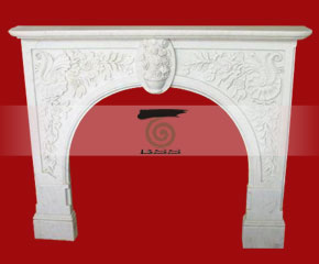 marble fireplace O-FP048 (WFP076)