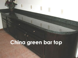 TP-01 china green bar top