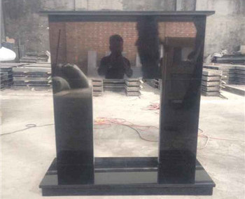 fireplace mantel