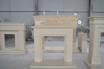 fireplace mantel